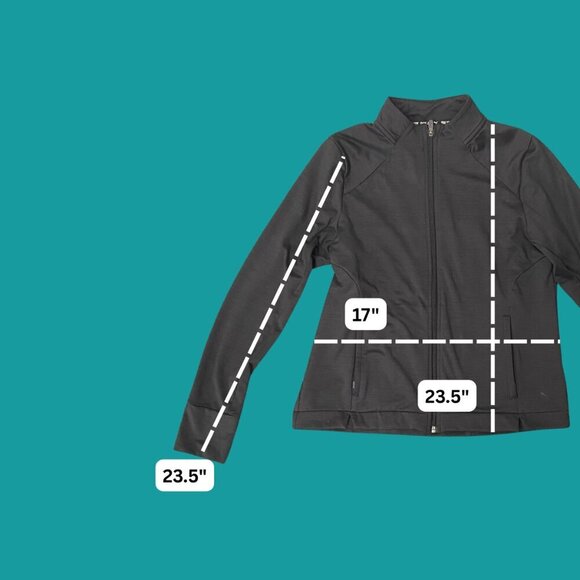 Puma Black Zip-Up Performance Jacket – Size M | Stretch & Lightweight - Picture 3 of 10